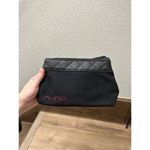 Nuna Black Zip Up Pouch Bag